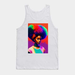 Black History Month Black Woman Tank Top